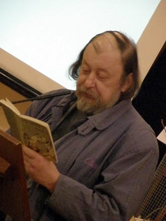 Valdemaras Kukulas Poetiniame Druskininkų rudeny 2009. BJ foto
