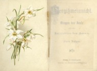 Vydūno dedikuota knygutė būsimai žmonai Klarai 1891 m. Kintuose. Tomo Staniko dovana, nuotrauka iš Kintų Vydūno kultūros centro archyvo.